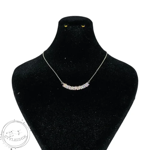 گردنبند ژوپینگ نگین دار